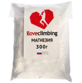 Магнезия спортивная порошковая Iloveclimbing 300г в пакете