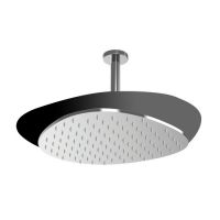 Тропический душ Fima - carlo frattini Wellness F2653 40х50 с LED подсветкой на кронштейне навесной схема 1