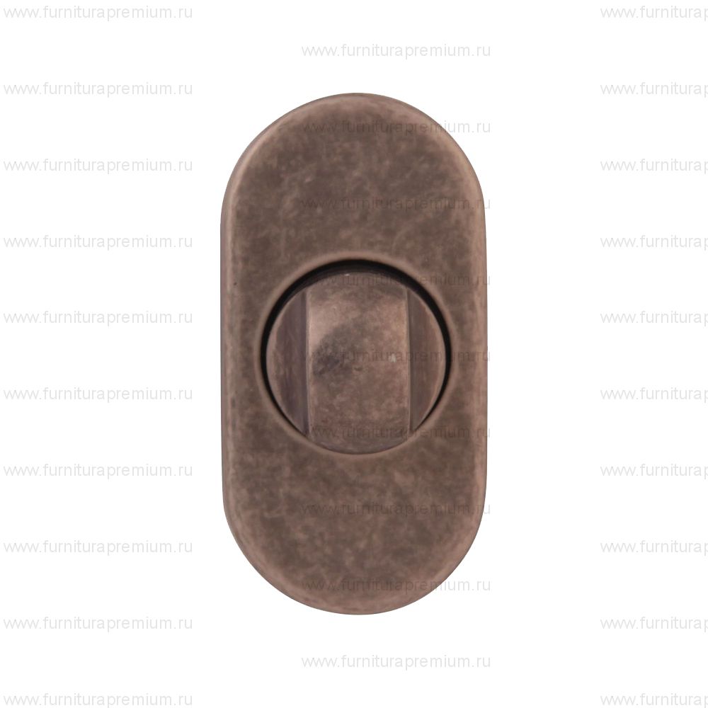 Накладка-фиксатор Melodia OVAL F WC для профильных дверей.