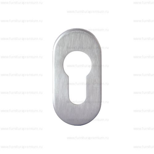 Накладка на замок с цилиндром Melodia CYL OVAL для профильных дверей.