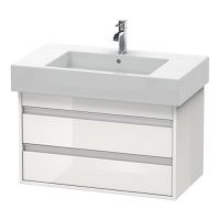 Тумба под раковину Duravit Ketho KT 6640 80x45,5 схема 2