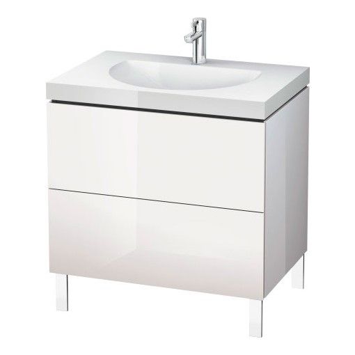 Тумба под раковину Duravit L-Cube LC 6910 N/O/T 80x54 схема 2