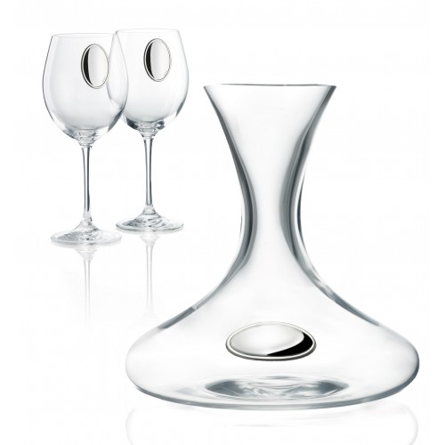 Графин и 2 винных бокала (Италия)