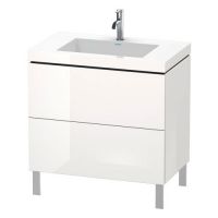 Тумба под раковину Duravit L-Cube LC 6937 N/O/T 80x48 схема 2