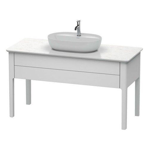 Тумба напольная для накладной раковины Duravit Luv LU 9561 133,8x57