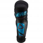 Leatt 3DF Hybrid EXT Knee & Shin Guard Black/Fuel защита колен