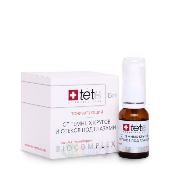 TETe Биокомплекс тонизирующий от отеков и темных кругов под глазами