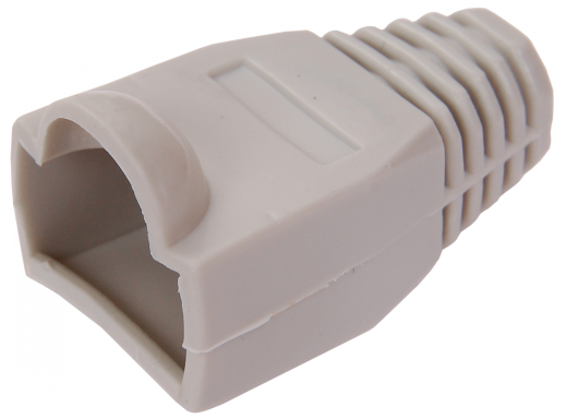 ITK Колпачок изолирующий для разъема RJ-45, PVC, СЕРЫЙ