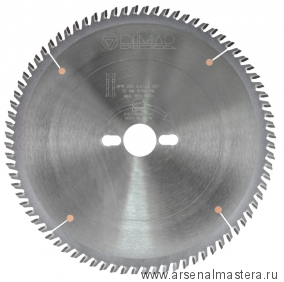 Пильный диск универсальный для древесно-плитных материалов DIMAR 250 x 30 x 3.2 / 2.2 x 60 MW 90104106