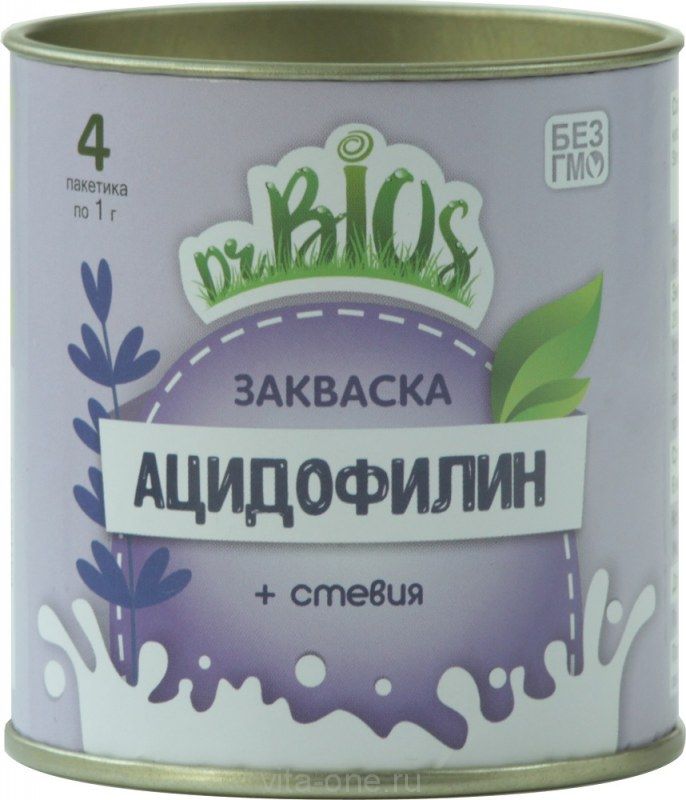 Закваска Ацидофилин Dr.BIOS (Доктор Биос) 4 г