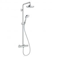 Душевая система Hansgrohe Croma Select S Showerpipe 180 2jeta 27253400 схема 1