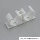 Опора двойная 25 мм