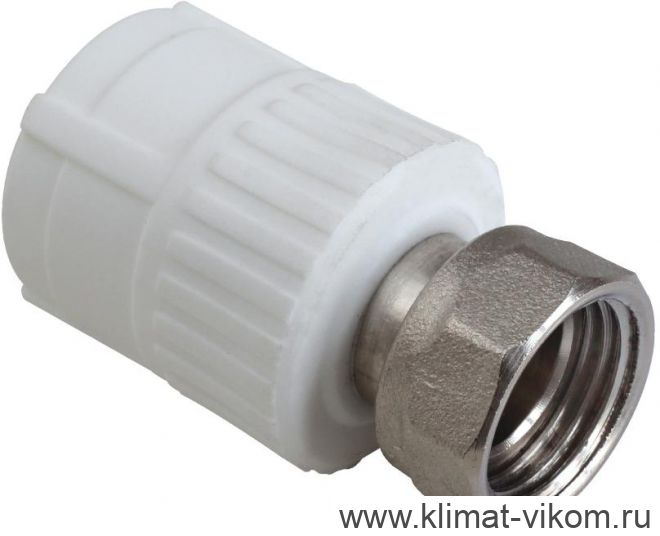 Муфта комбинированная с накидной гайкой 25*3/4"  ВР