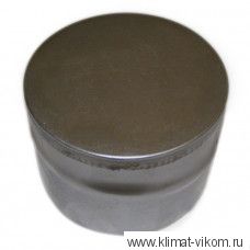 Заглушка глухая, ф 120, AISI 439/0,5мм, В