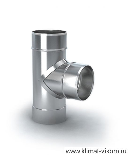 Тройник 90*, ф 115 AISI 439/0.5