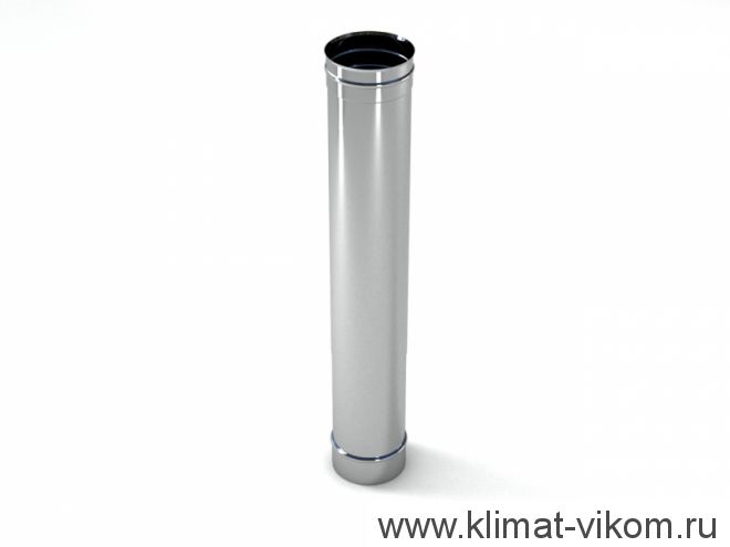 Труба ф 200,  1,0м, AISI 439/1,0мм