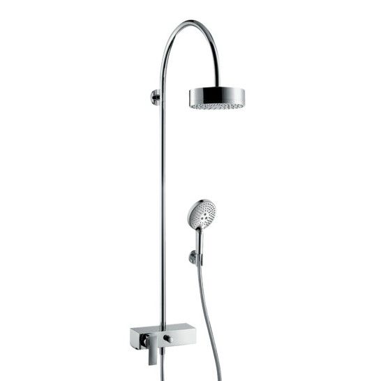 Душевая стойка с тропическим душем Hansgrohe AXOR Citterio 39620000 схема 1