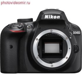 Зеркальный фотоаппарат Nikon D3400 Body