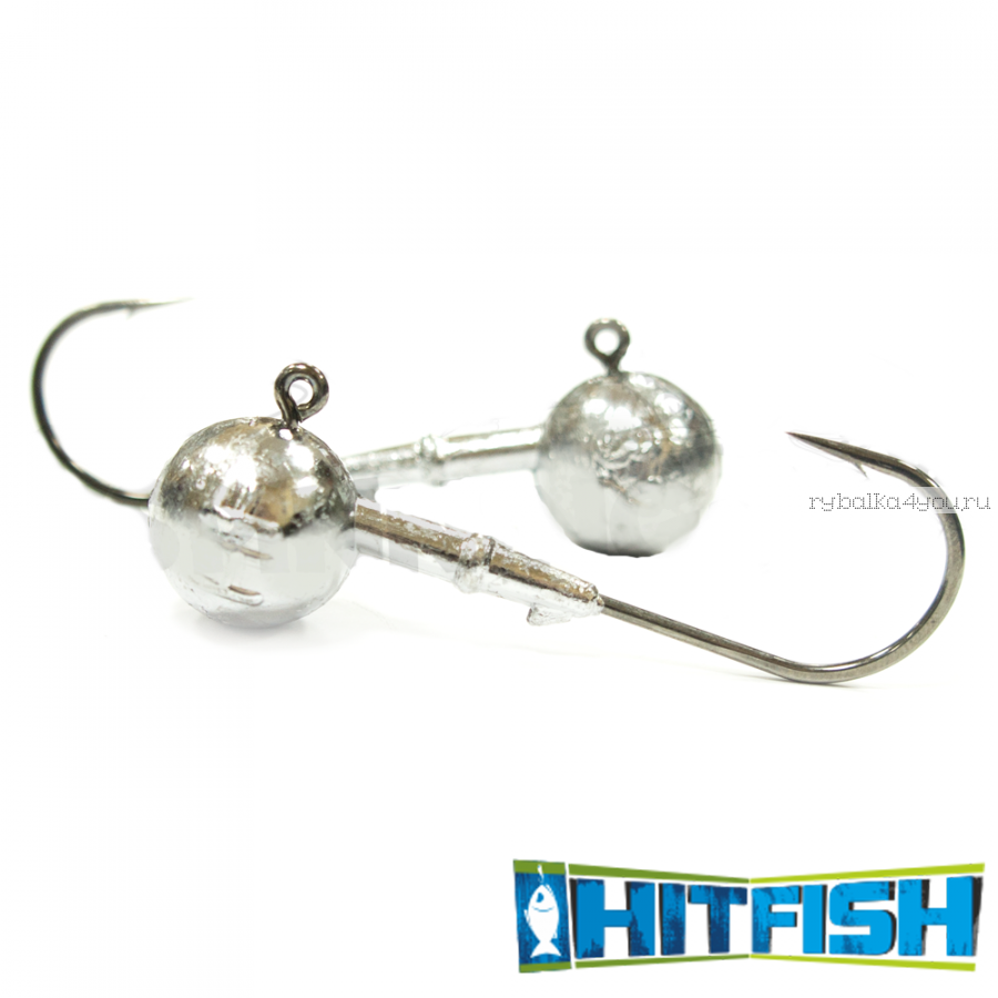 Джиг головка Hitfish Round Jig 90 №10/0 /  34 гр (2шт в уп)