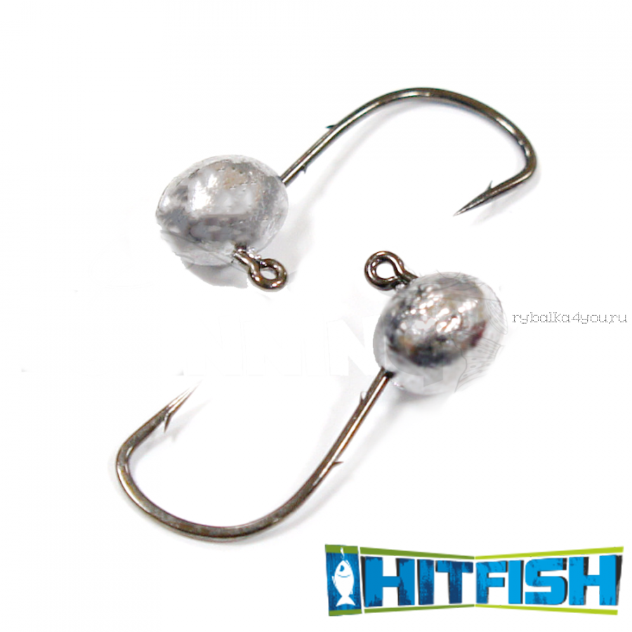 Джиг головка Hitfish Micro Jig № 4 / 1,3гр (5шт в уп)