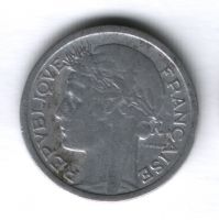 1 франк 1946 года Франция