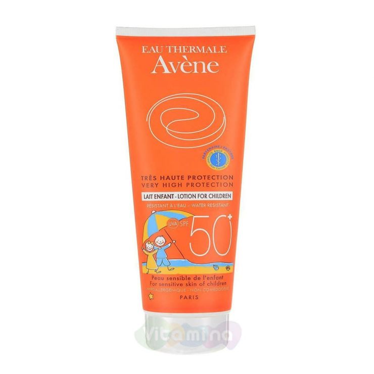 Avene Детское солнцезащитное молочко  SPF50+