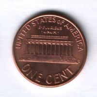 1 цент 2002 года США UNC