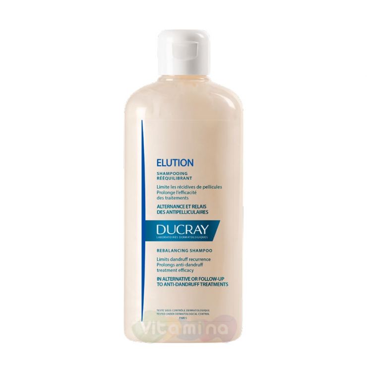 Ducray Elution Шампунь оздоравливающий, 400 мл