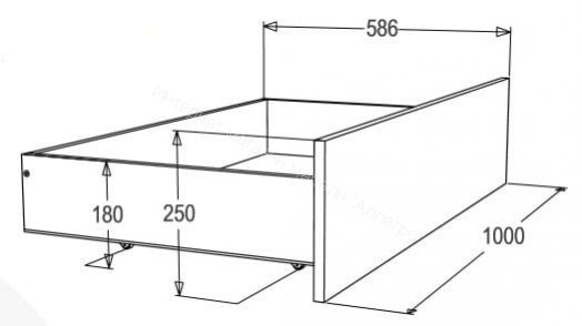 Кровать "Ольга 14" 1600х2000