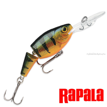 Воблер RapaIa Jointed Shad Rap JSR05 50 мм / 8 гр / Заглубление: 1,8 - 3,9 м / цвет: P