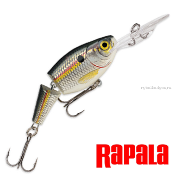 Воблер RapaIa Jointed Shad Rap JSR05 50 мм / 8 гр / Заглубление: 1,8 - 3,9 м / цвет: SD