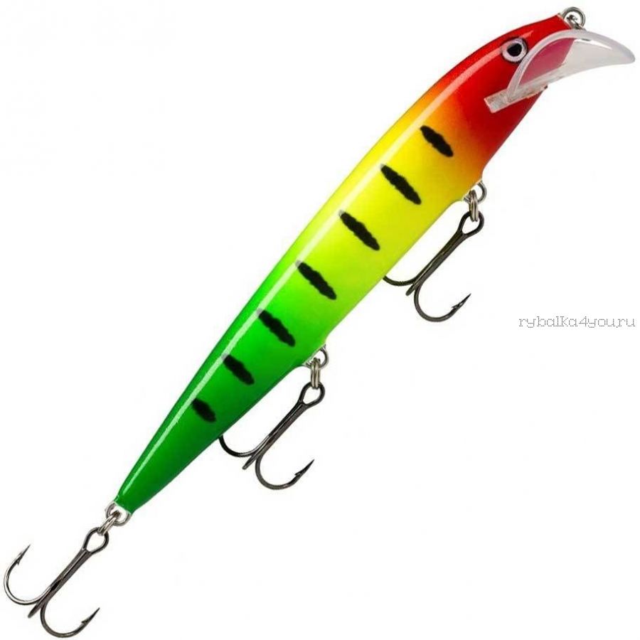 Воблер Rapala Scatter Rap Husky SCRH13 130 мм / 12 гр / Заглубление: 2,4 - 3 м / цвет: RYGS