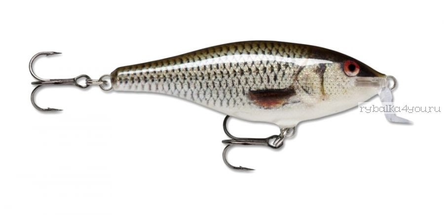 Воблер RapaIa Shallow Shad Rap SSR07 70 мм / 7 гр / Заглубление: 1,2 - 1,8 м / цвет: ROL