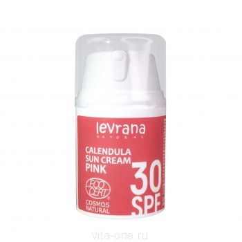 Солнцезащитный крем для тела Календула 30SPF PINK Levrana (Леврана) 50 мл