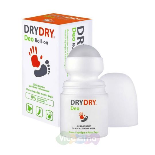 DRY DRY Deo Дезодорант для всех типов кожи, 50 мл