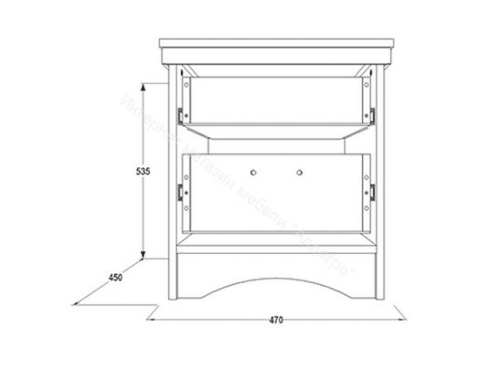 Тумба прикроватная "Ольга 10"