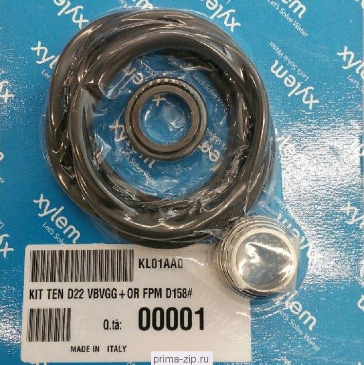Торцевое уплотнение комплект OR, KIT TEN D22  VBVGG+OR FPM D158# арт. KL01AA0