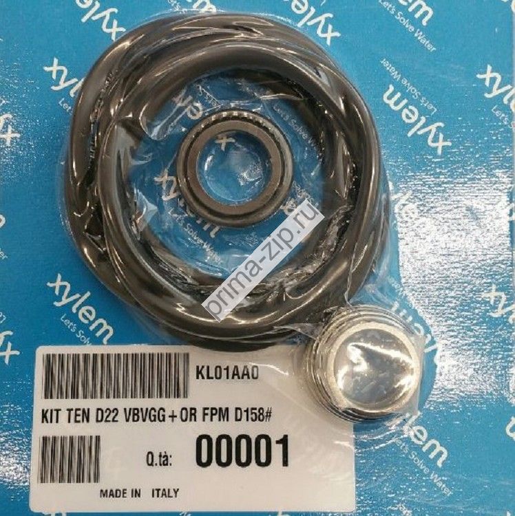 Торцевое уплотнение комплект OR, KIT TEN D22  VBVGG+OR FPM D158# арт. KL01AA0
