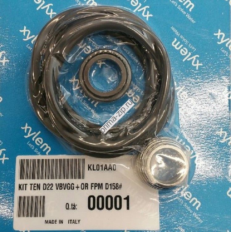 Торцевое уплотнение комплект OR, KIT TEN D22  VBVGG+OR FPM D158# арт. KL01AA0