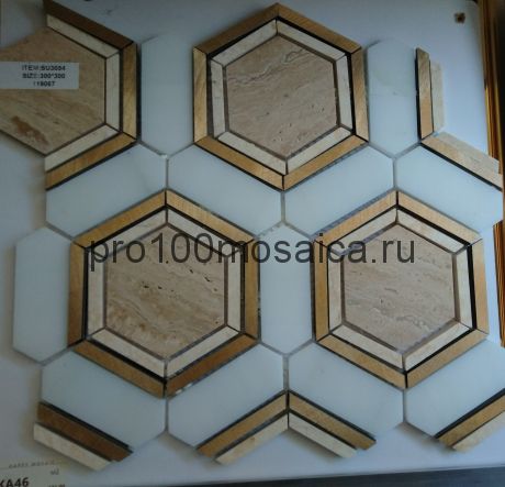 KA46 Мозаика серия Камень размер чипа 85*72, 84*32, мм: 305*285*8 (Happy Mosaic)