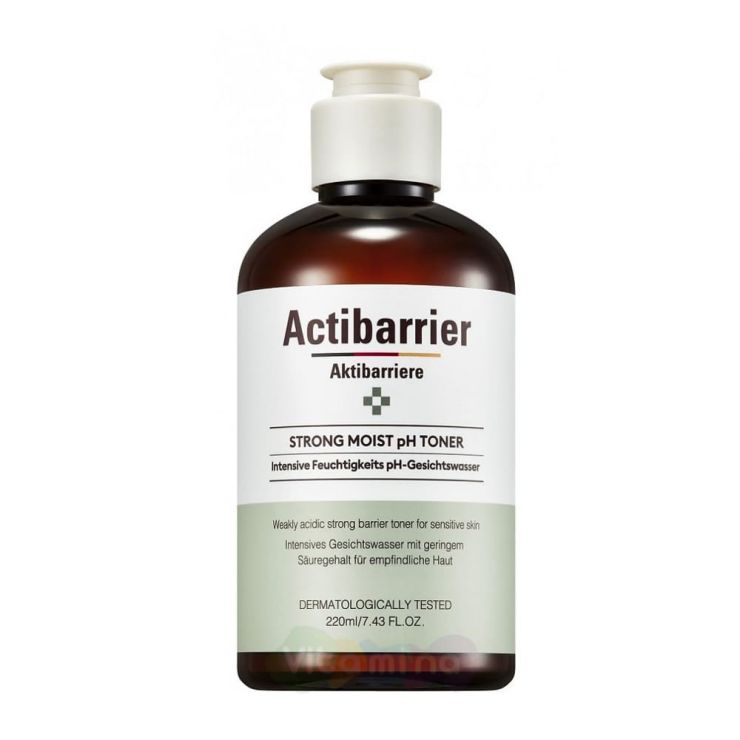 Missha Глубоко увлажняющий PH-тонер Actibarrier Strong Moist PH Toner, 220 мл