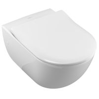 подвесной унитаз Villeroy Boch Subway 660010 с сиденьем 9M65S101 SlimSeat