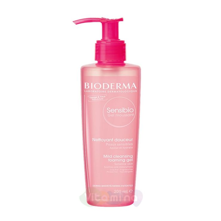 Bioderma Sensibio Очищающий гель Биодерма Сенсибио
