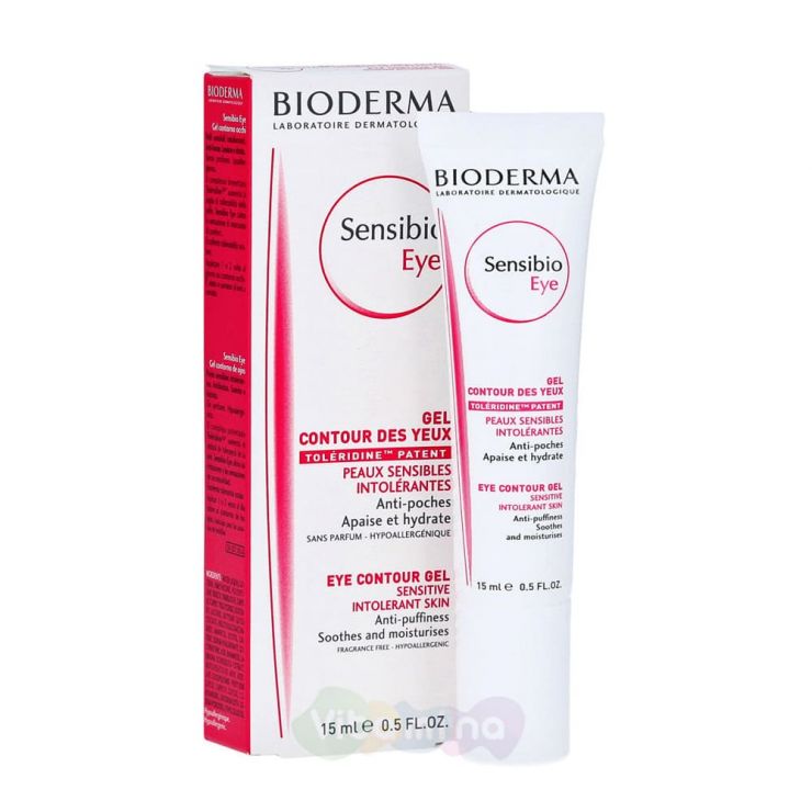 Bioderma Sensibio Гель для контура глаз Биодерма Сенсибио, 15 мл