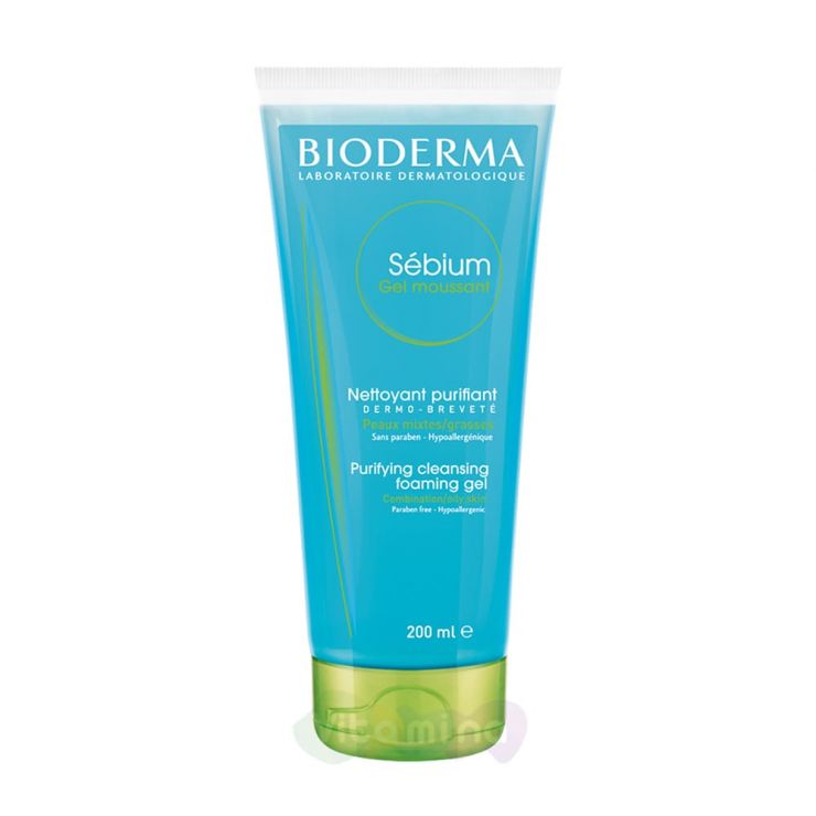 Bioderma Sebium Очищающий гель-мусс Биодерма Себиум