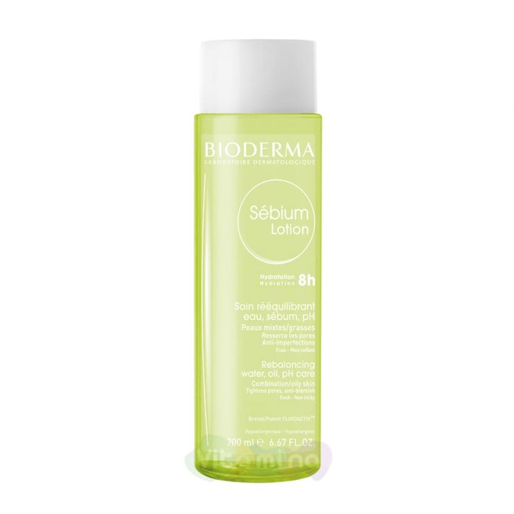 Bioderma Sebium Лосьон для жирной и смешанной кожи Биодерма Себиум, 200 мл