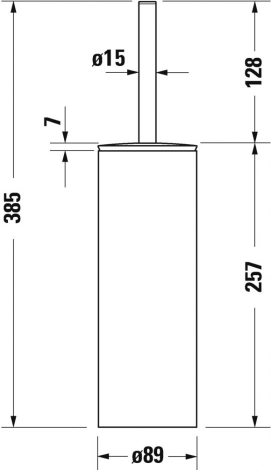 Duravit D-Code 9928 Ёршик ФОТО