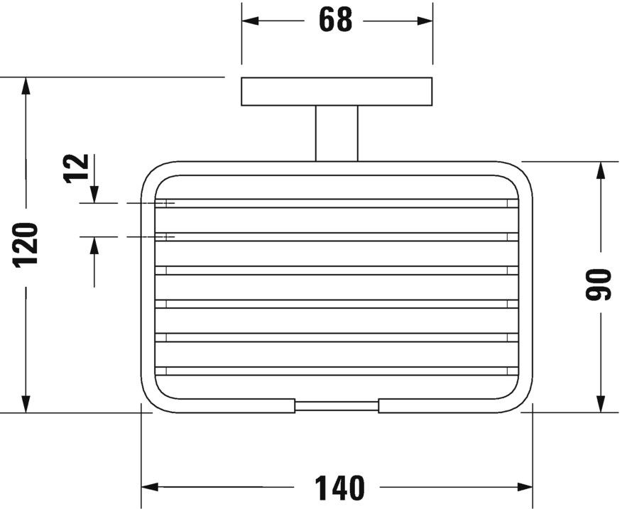 Duravit Karree 9953 Мыльница ФОТО