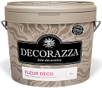 Декоративный Состав Decorazza Fleur Deco 1л Бесцветный с Эффектом Блеска Драгоценных Камней / Декоразза Флюр Деко