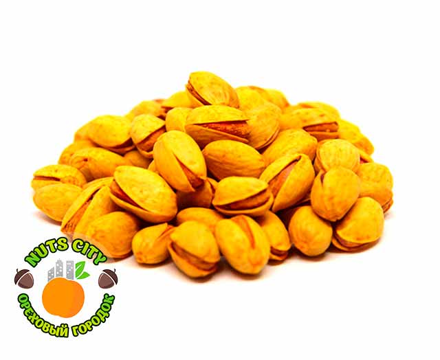 Фисташки с шафраном (жареные)